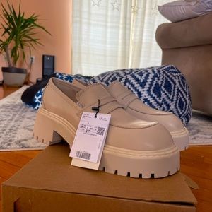 Mango lug sole loafers - the trend of spring’22